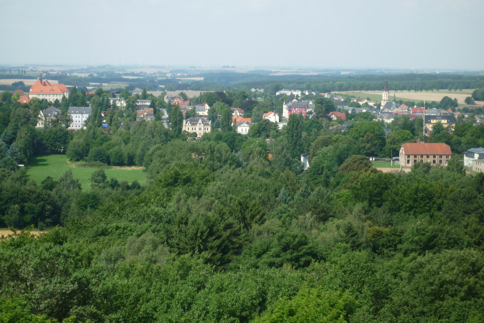 Blick nach Burgstädt