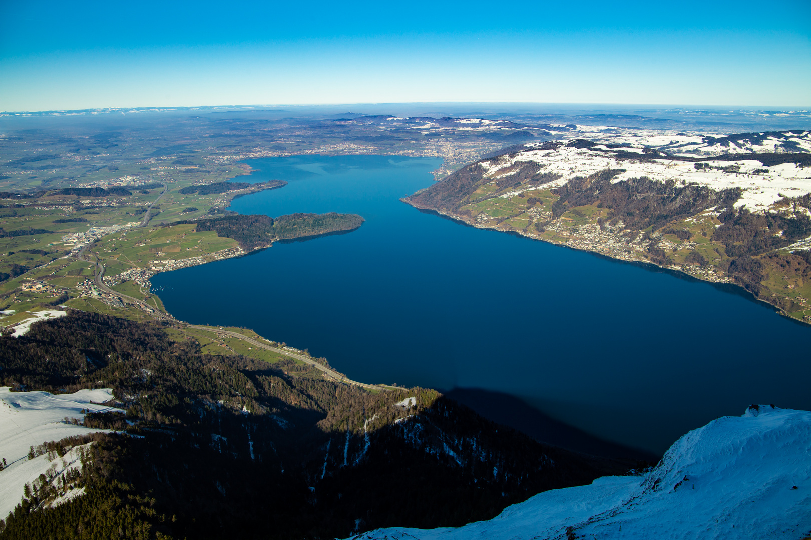 Blick nach Deutschland