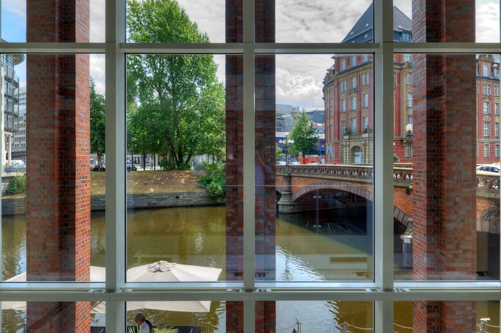 Blick nach draußen, Hamburg Foto &amp; Bild architektur