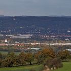 Blick nach Dresden und ins Elbtal flache Variante...