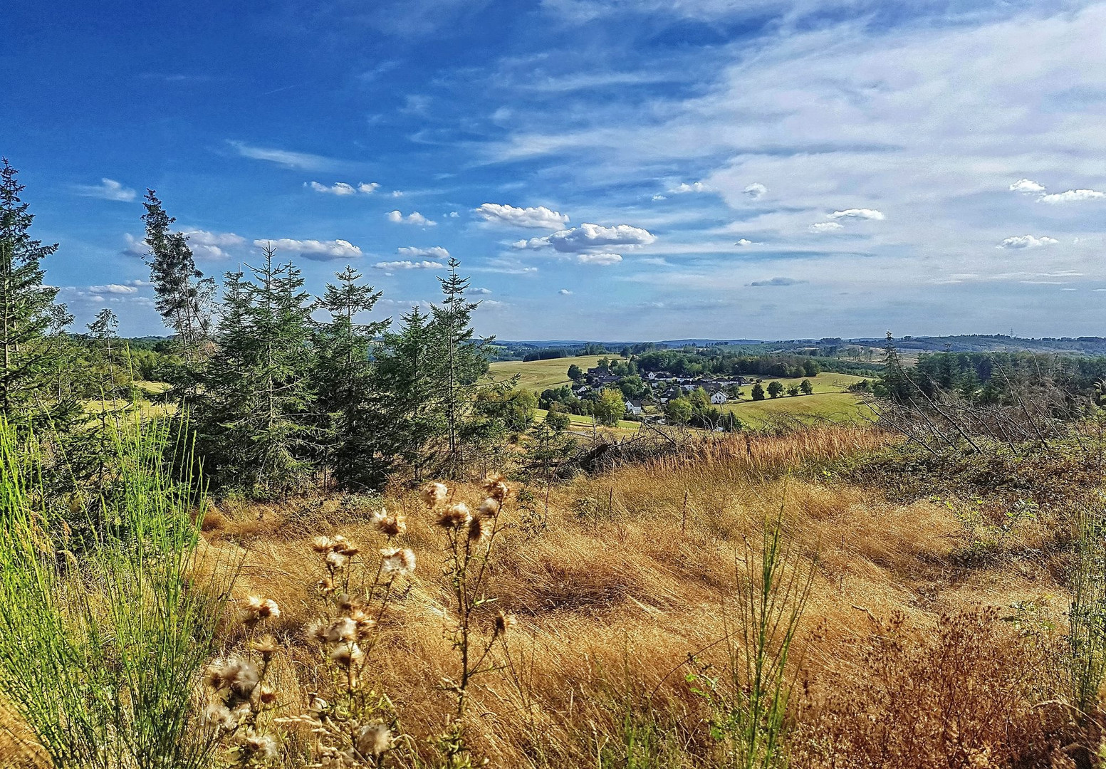 Blick nach Dürhölzen