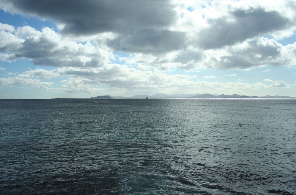 Blick nach Fuerteventura