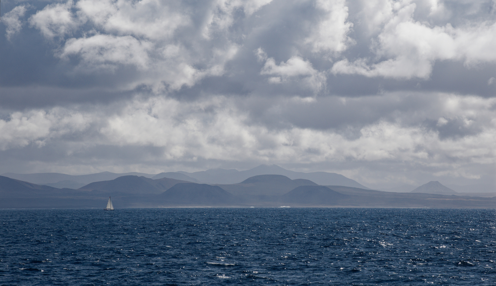 Blick nach Fuerteventura