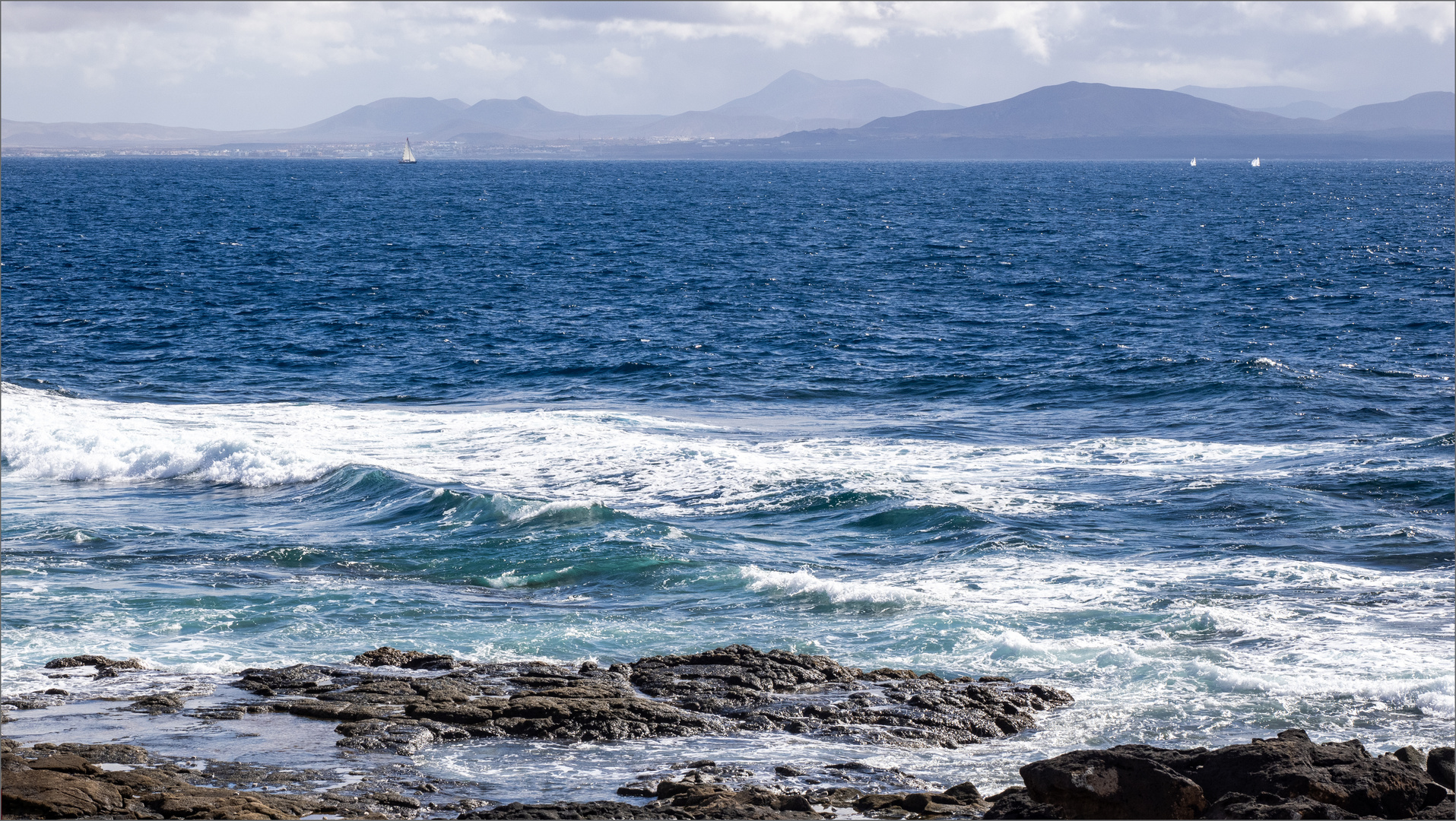 Blick nach Fuerteventura