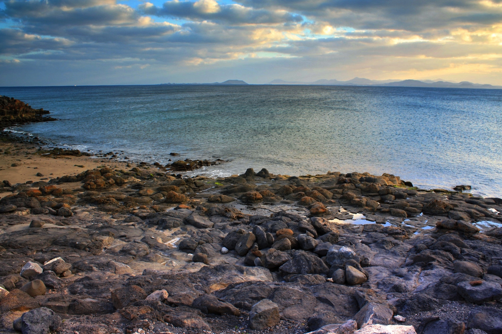 Blick nach Fuerteventura