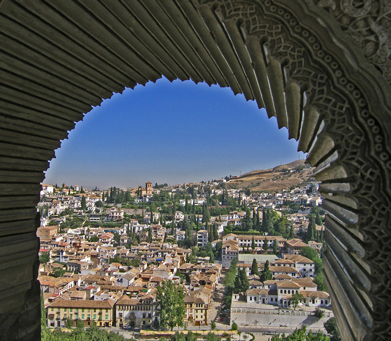 Blick nach Granada