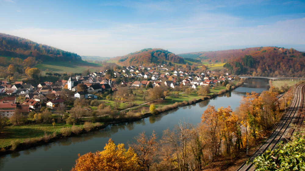 Blick nach Guttenbach