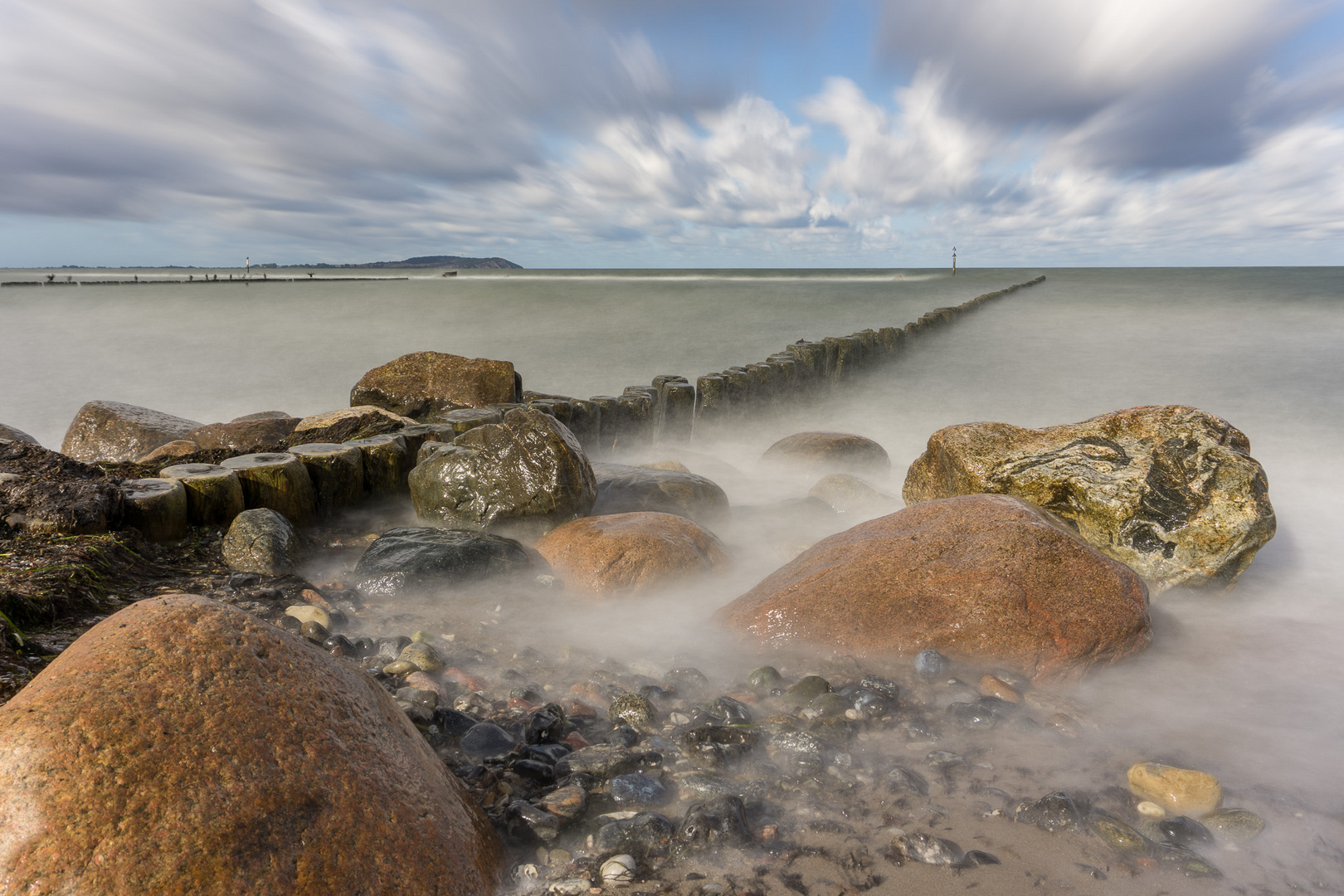 Blick nach Hiddensee