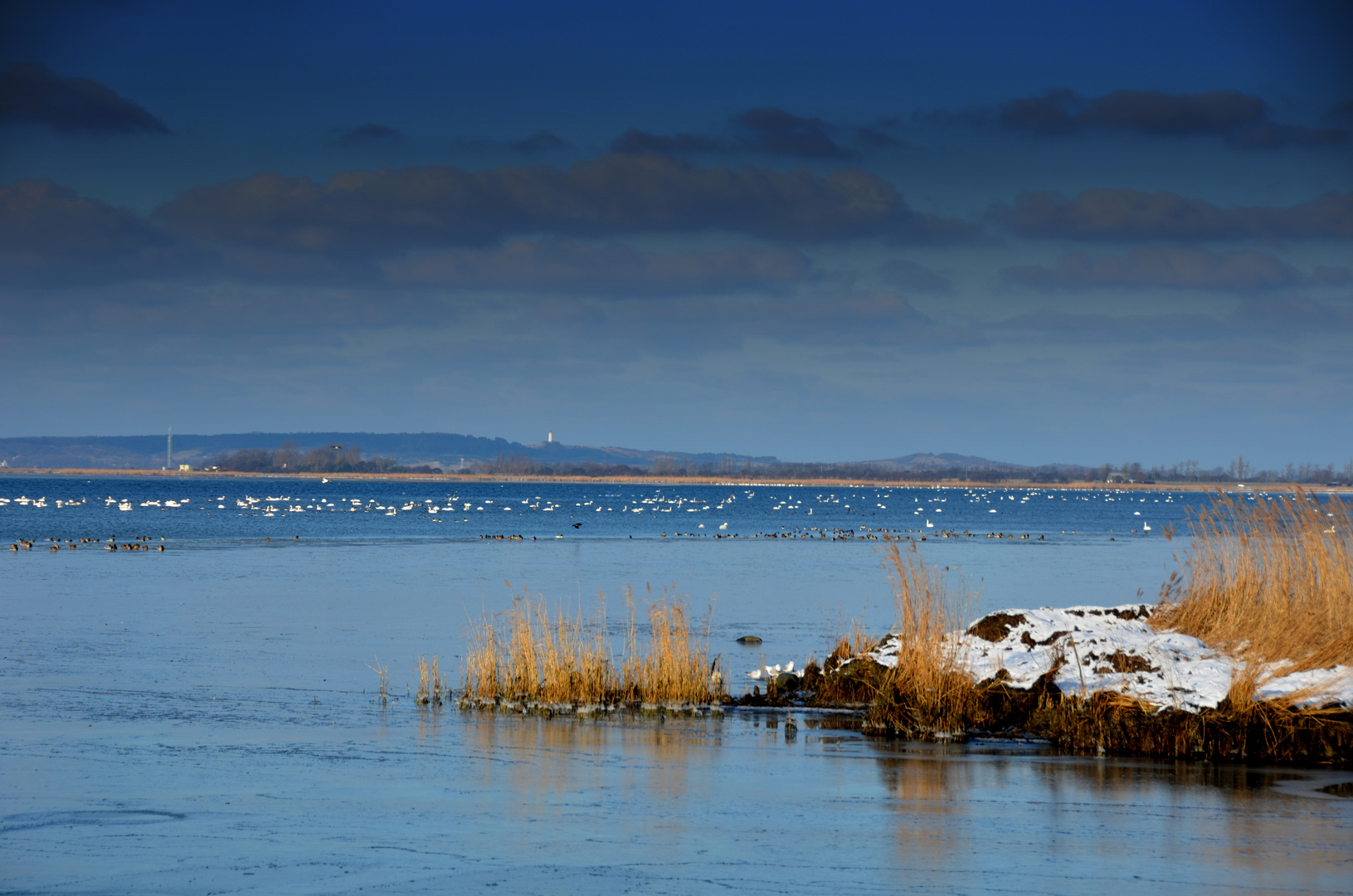 Blick nach Hiddensee