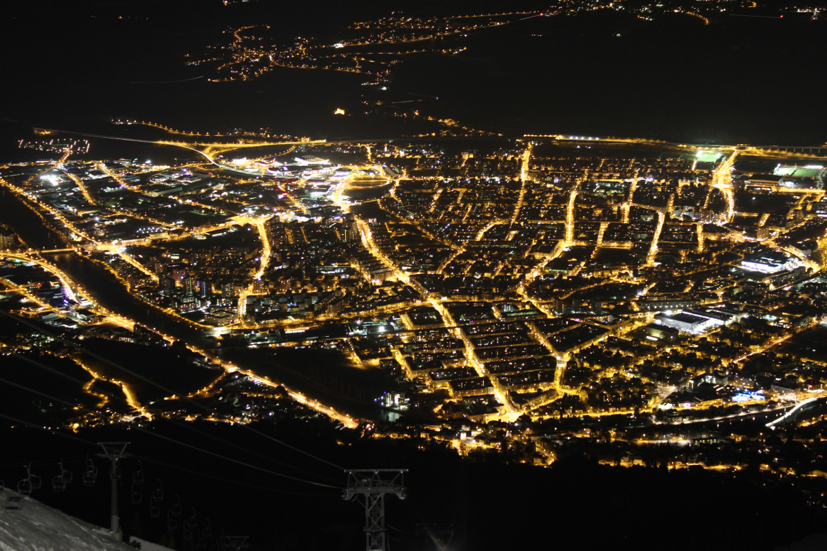 Blick nach Innsbruck