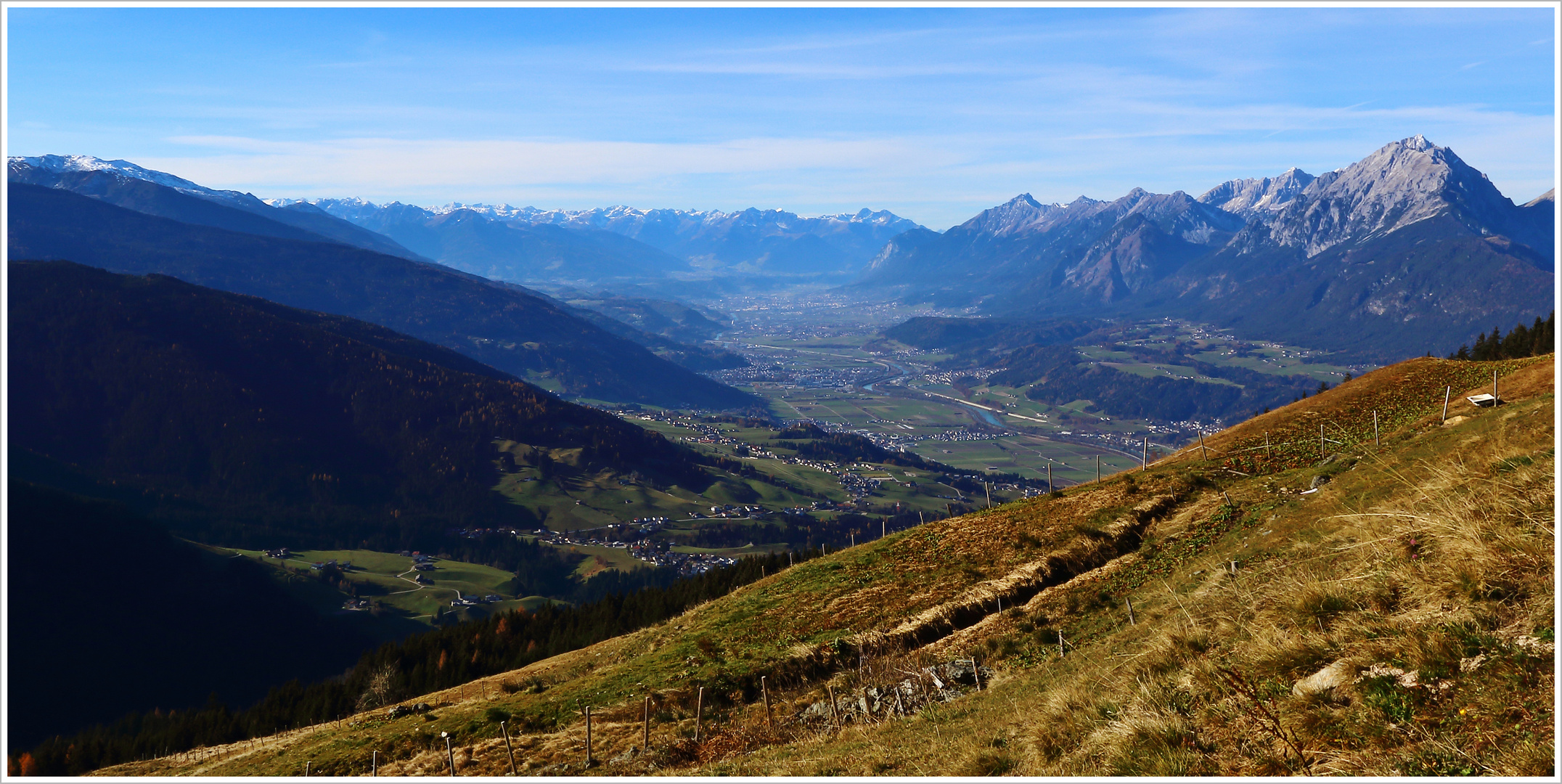 Blick nach Innsbruck