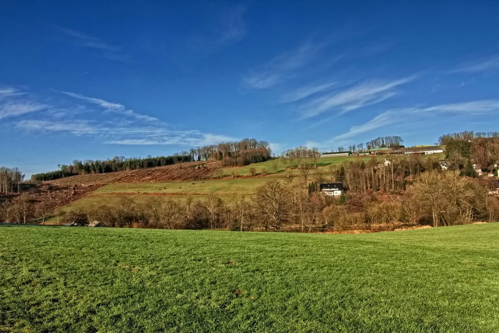 Blick nach Jedinghagen