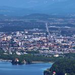 Blick nach Klagenfurt