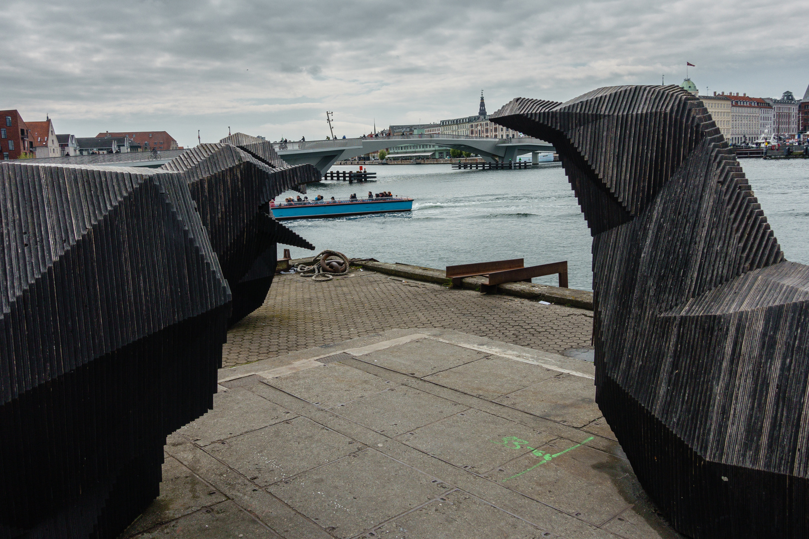 Blick nach Kopenhagen