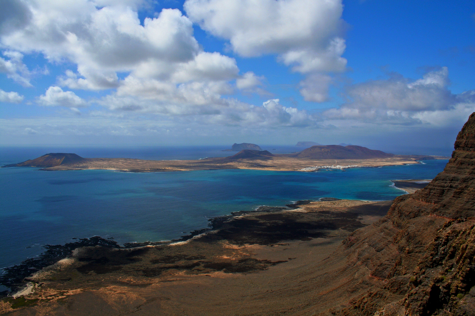 Blick nach La Graciosa - 2014 (1)