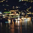 Blick nach Malcesine am Abend