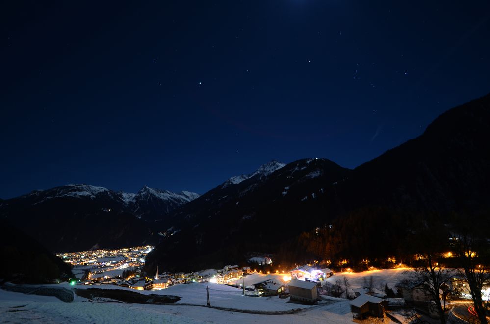 Blick nach Mayrhofen