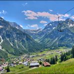 Blick nach Mittelberg