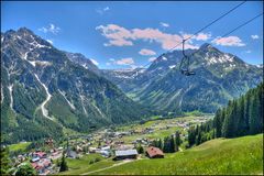 Blick nach Mittelberg