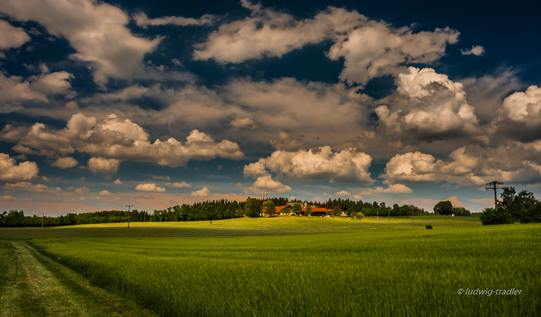 Blick nach Norden