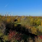 Blick nach Norden von der ehemaligen Bergehalde "Kissinger Höhe 2" in Hamm-Pelkum ...