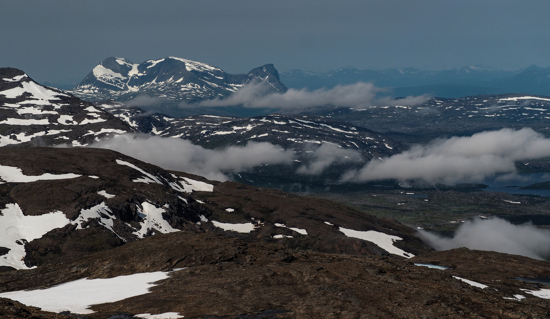 Blick nach Norwegen