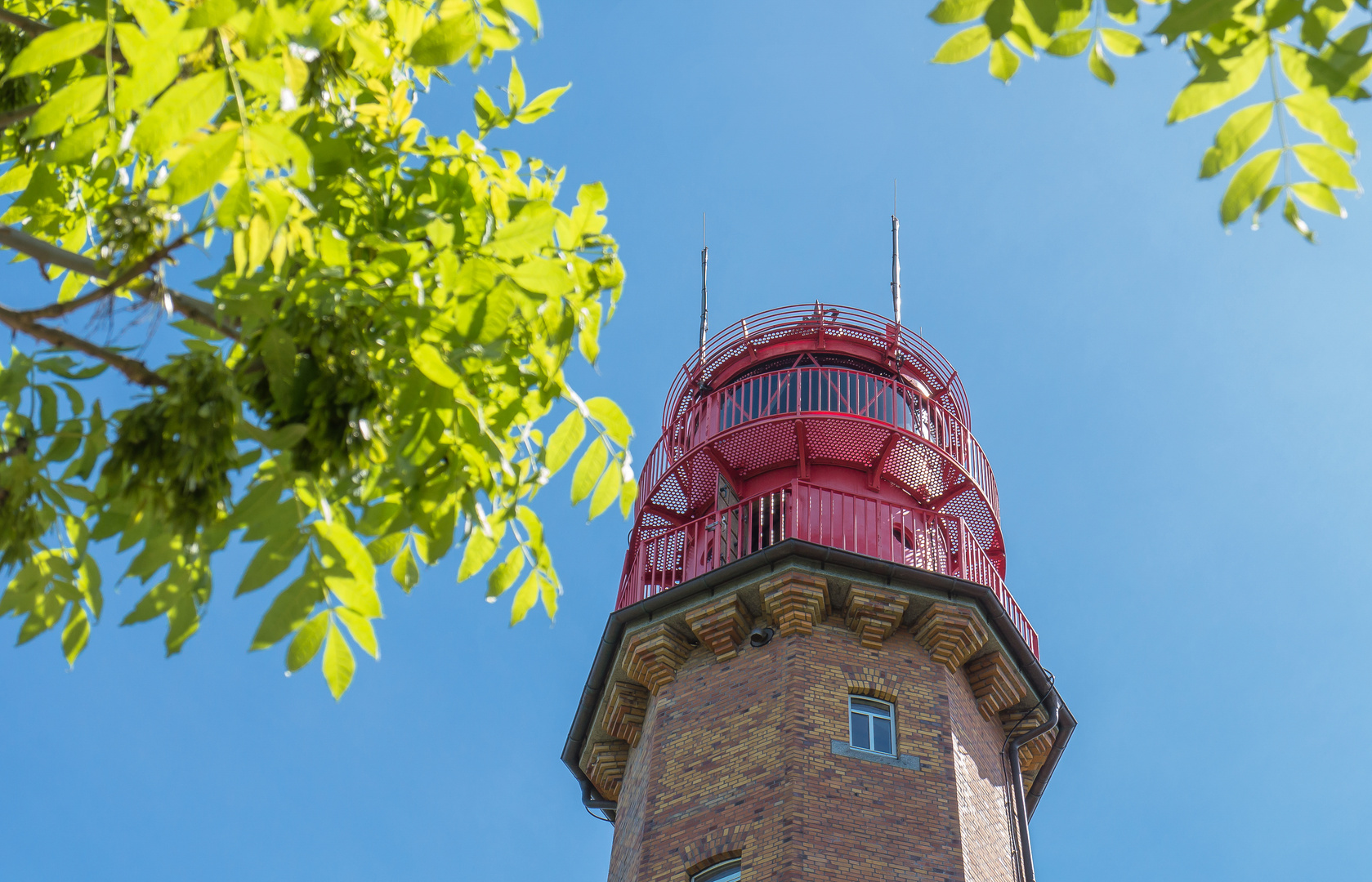 Blick nach oben - Leuchtturm Flügge