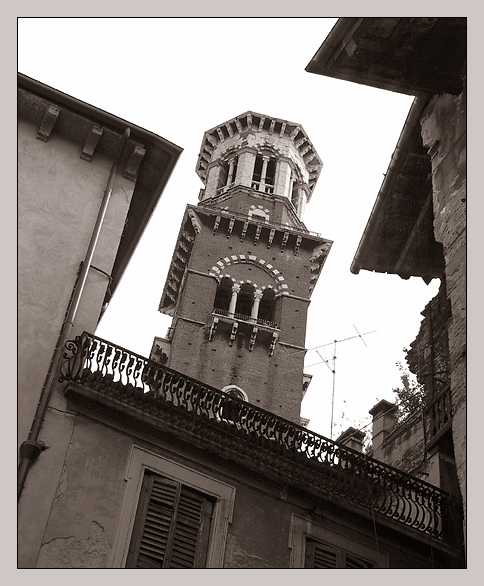 Blick nach oben - Verona