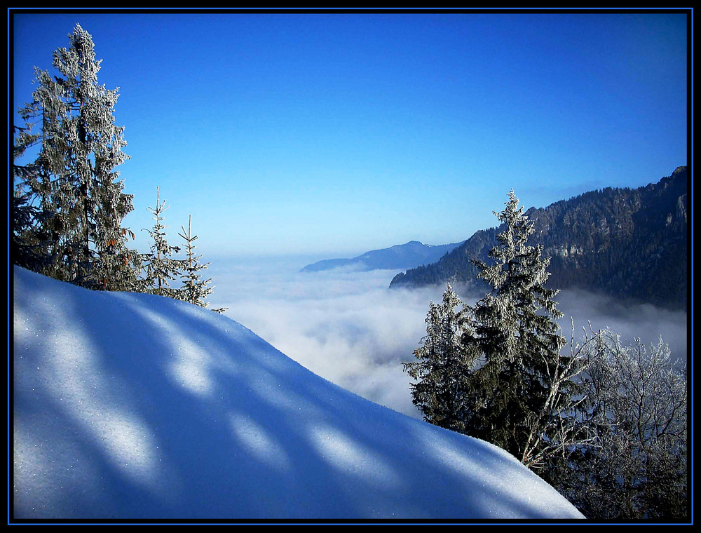 Blick nach Oberammergau