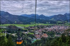Blick nach Oberstdorf