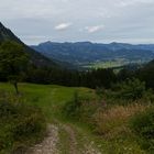 Blick nach Oberstdorf