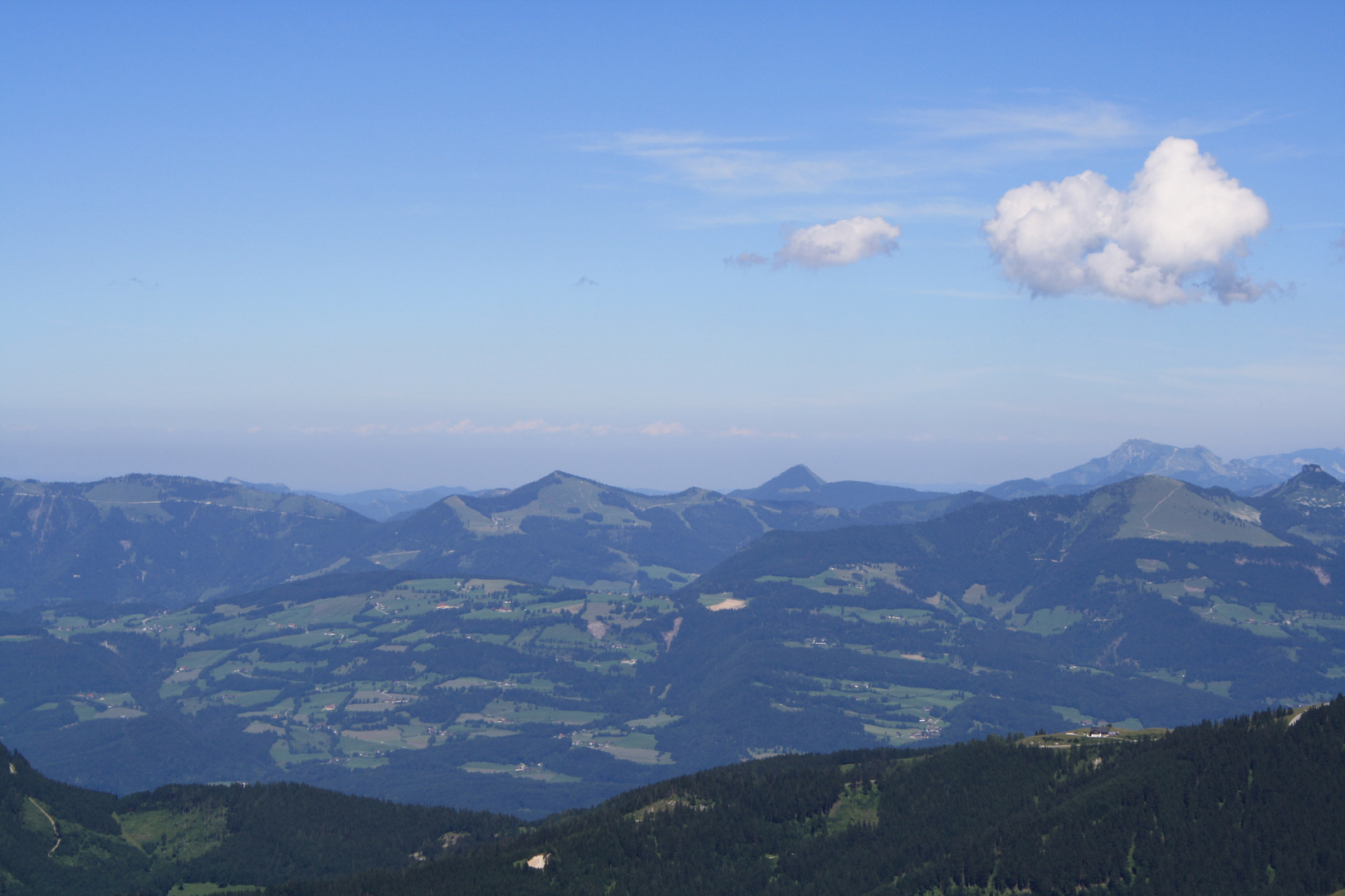 Blick nach Österreich