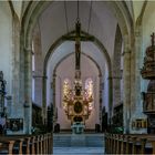 Blick nach Osten im Dom St. Johannes und Laurentius in Merseburg