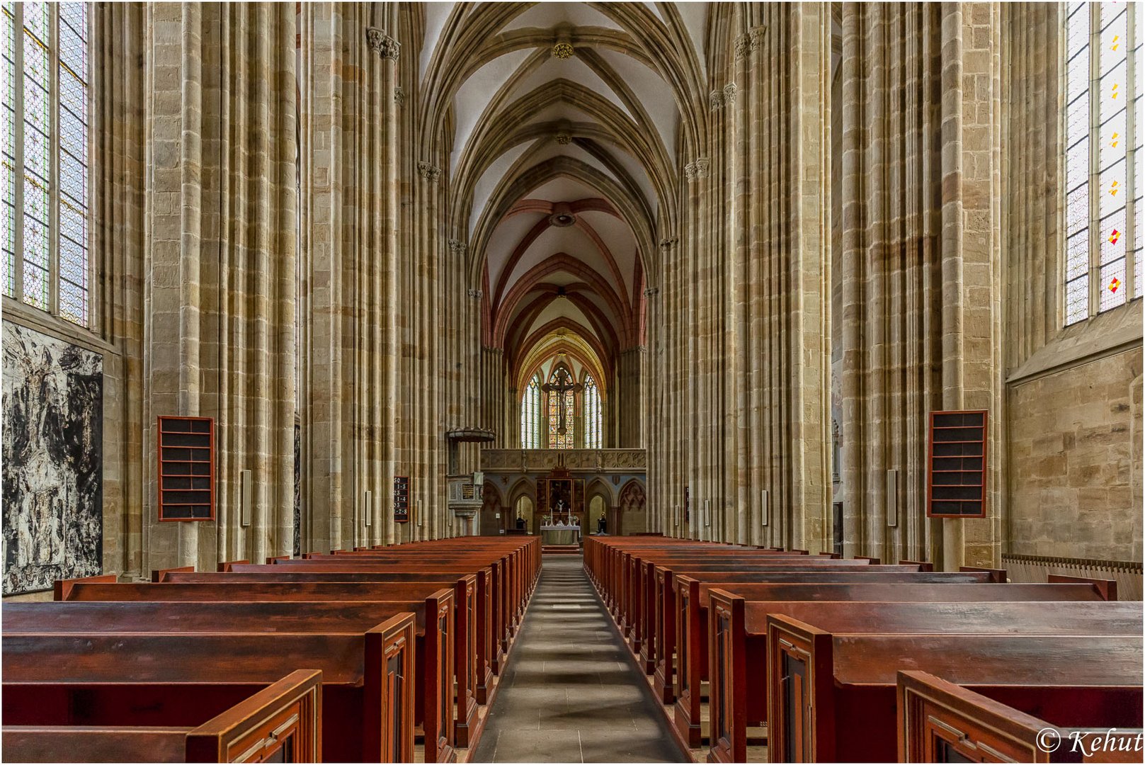 Blick nach Osten im Dom zu Meißen