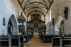 Blick nach Osten Klosterkirche St. Peter und Paul Hadmersleben