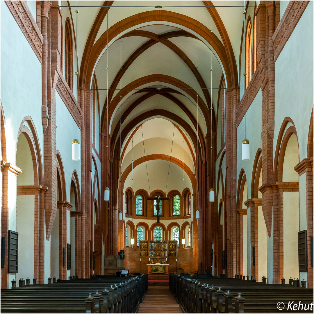 Blick nach Osten - Klosterkirche St.Marien in Lehnin