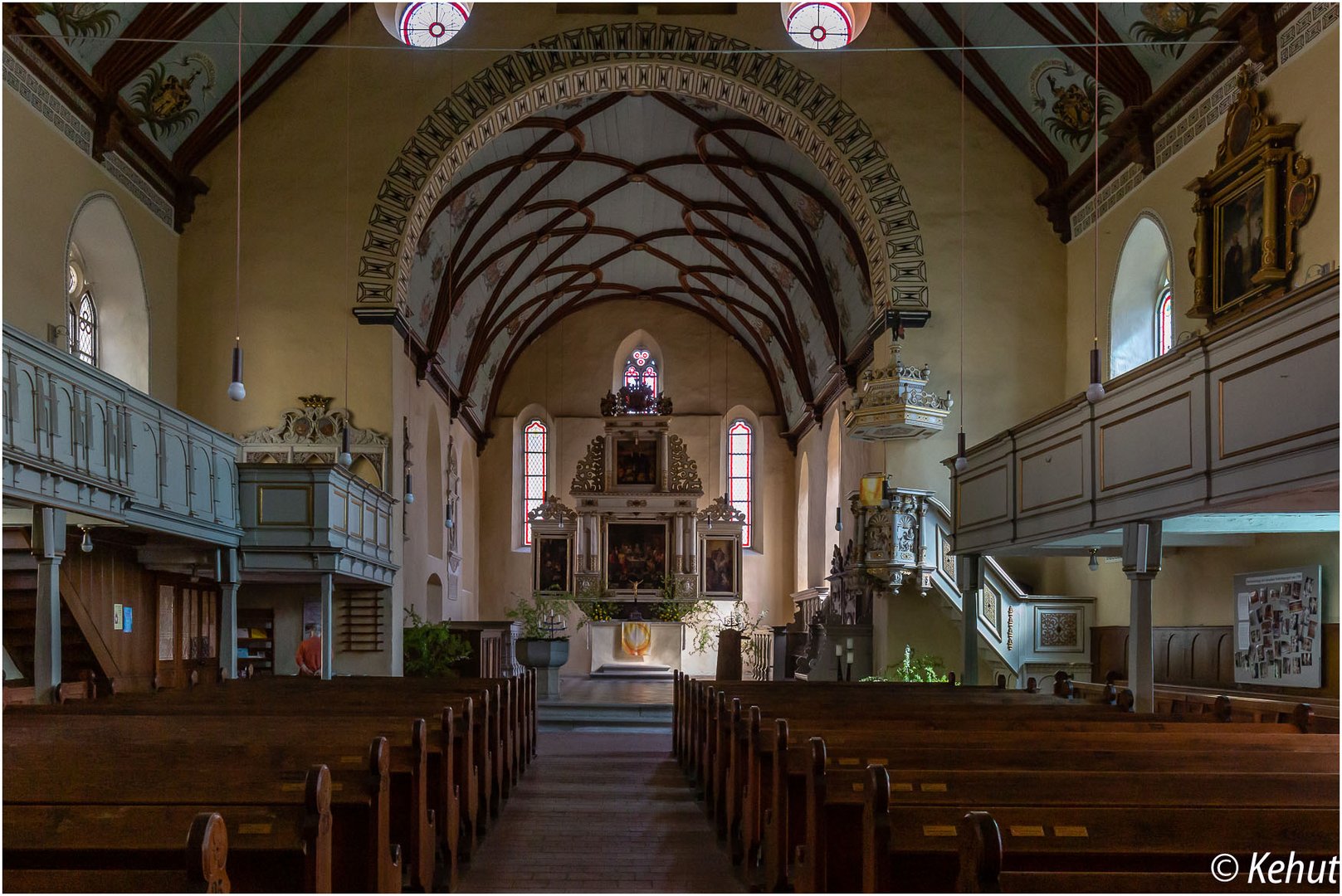 Blick nach Osten St. Laurentiuskirche Loburg