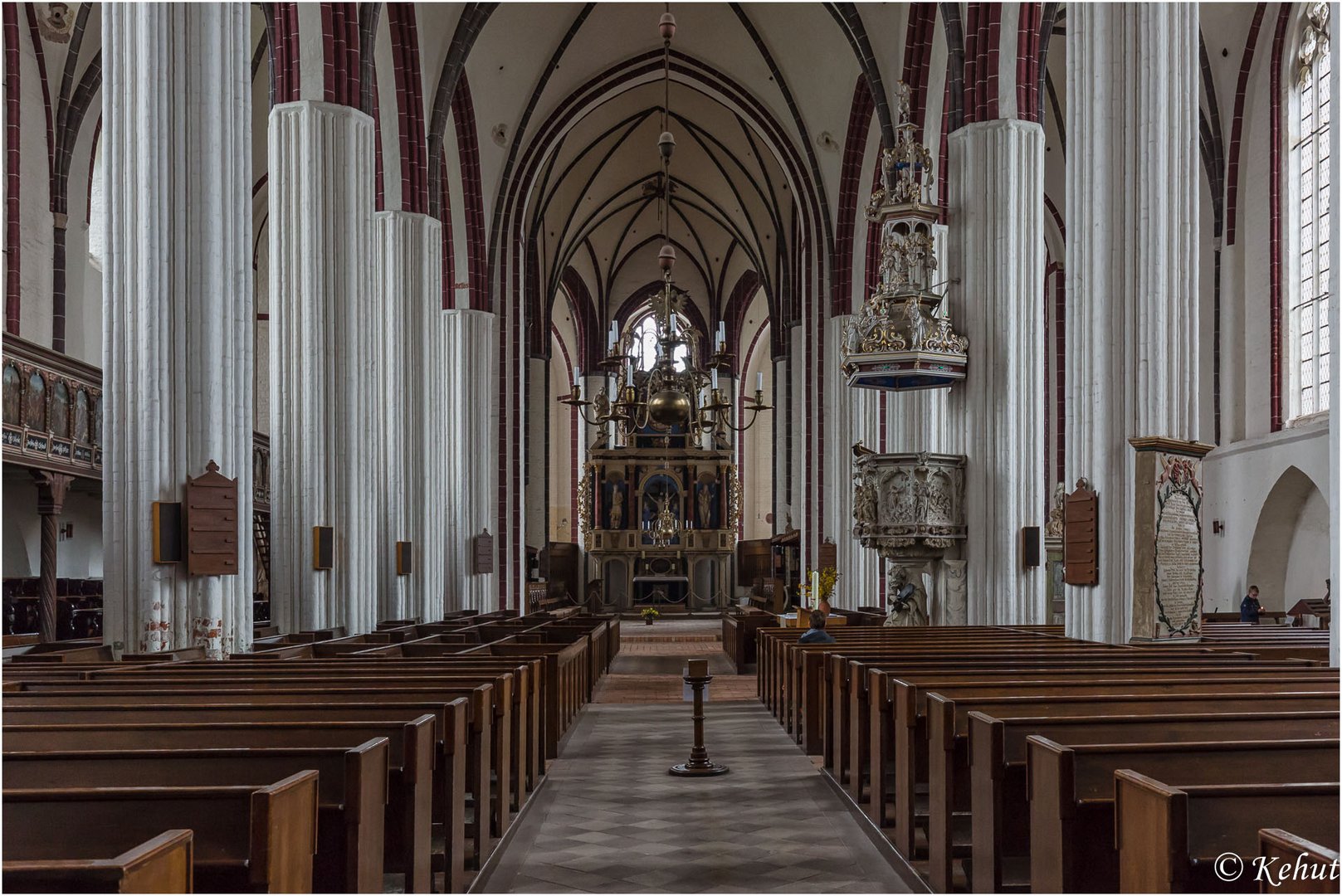 Blick nach Osten St. Stephanskirche Tangermünde