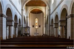 Blick nach Osten - Stiftskirche St.Cyriakus Frose