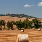 Blick nach Pienza