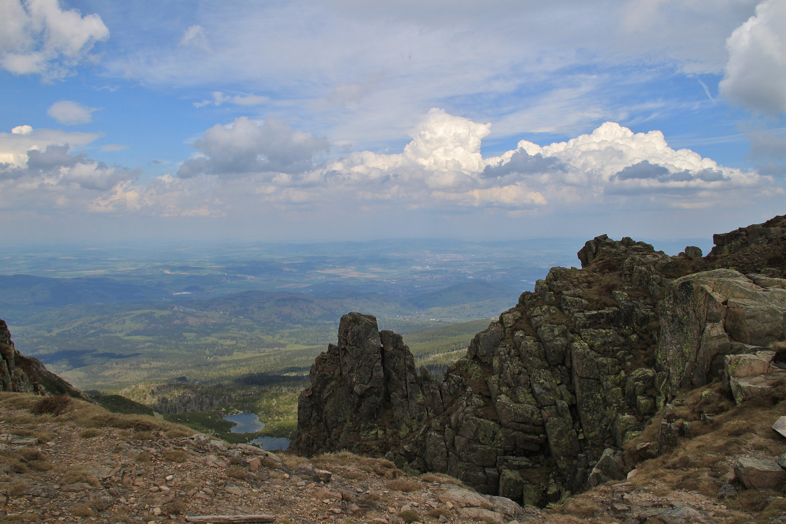 Blick nach Polen