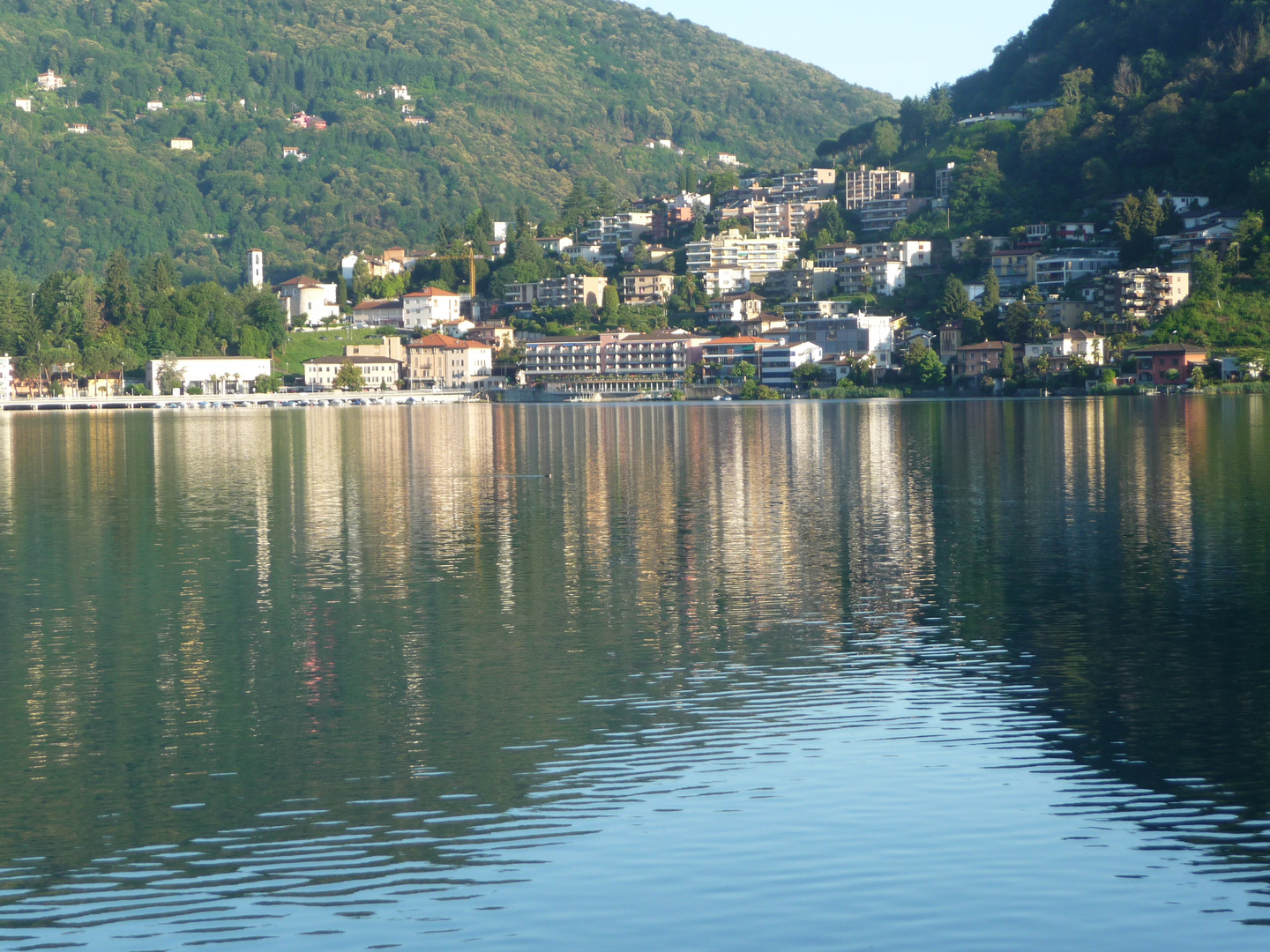 Blick nach Ponte Tresa