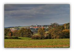 Blick nach Reinsdorf,. ..