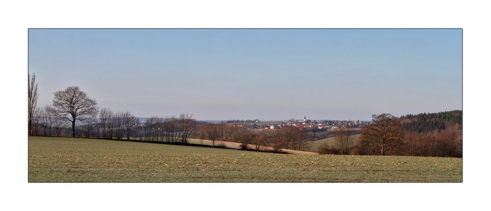 Blick nach Reinsdorf