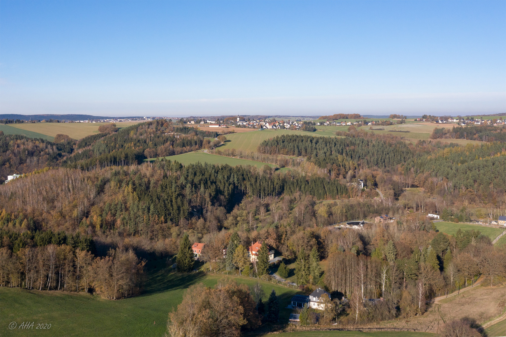 Blick nach Reinsdorf