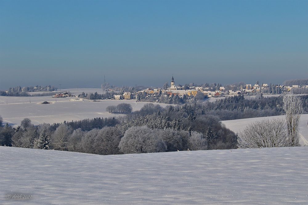 Blick nach Reinsdorf