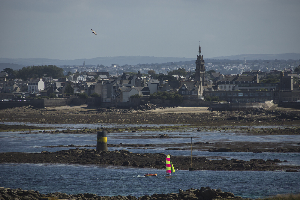 Blick nach Roscoff