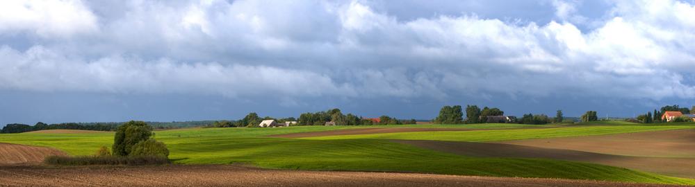 Blick nach Ruhnau ....