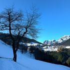 Blick nach Schönberg und zu den Kalkkögeln