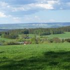 Blick nach Schöneck im Vogtland